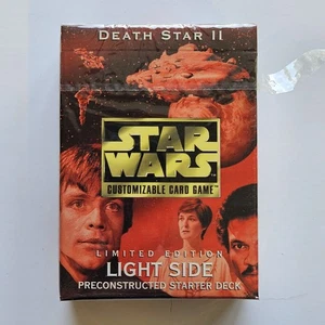 2000 Star Wars Death Star II Light Side Starter Deck Limited Edition SEALED NEW - Picture 1 of 6