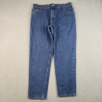 Levis 550 Jeans Womens 18M Misses Relaxed Fit Tapered Leg Blue Cotton Denim Pant - Image 1 of 4