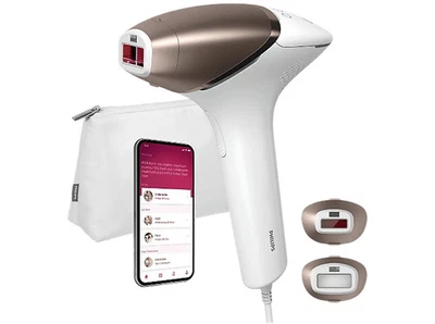 Philips Lumea S8000 BRI945/00, Luz pulsada, Depilación permanente, 2 cabezales, - Imagen 1 de 4