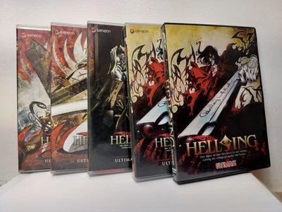 Hellsing Ultimate Series Vol I, II, III, IV + Ultimate Set DVD Anime - Image 1 of 4