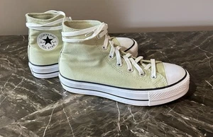 Converse Chuck Taylor All Star Lift Platform High Vitality Green Size 8 - Picture 1 of 6