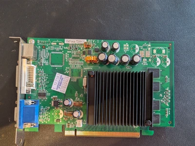 NVIDIA GeForce 7200GS 256MB DDR2 AGP 8x Graphics Card Passive Cooling Tested - Image 1 of 3