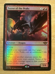 Terror of the Peaks FOIL [Outlaws of Thunder Junction] MTG 149 NM - Picture 1 of 2