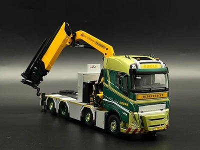 Volvo FH5 Globetrotter Palfinger grúa PK92002SH + pluma "Bolk" modelos de camiones WSI Foto 1 de 4