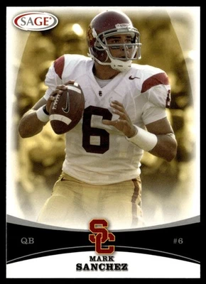 2009 SAGE Mark Sanchez Rookie USC Trojans #46 - Image 1 of 2