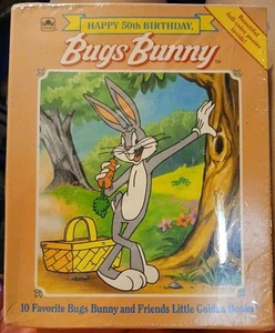 BOX SET Happy 50th Birthday Bugs Bunny & Friends Little Golden Books 10 Books - Picture 1 of 5