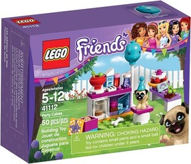 Lego Friends Party Cakes 41112 5Opcs used