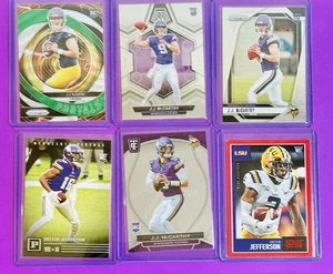 2024 Panini Prizm - Portals J.J. McCarthy #7 Green Wave Prizm (RC) FIRE LOT🔥🔥 - Picture 1 of 2