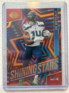 DK Metcalf Shining Stars Black 94/99 2024 Panini Illusions Football - Bild 1 von 2