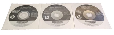 HP Restore Plus! Microsoft Windows 7 Pro Recovery DVD'S HP Pro 3010 / 3015 - Image 1 of 4