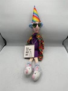 VINTAGE HALLMARK CRABBY MAXINE OVER THE HILL BIRTHDAY HAT SHELF SITTER DOLL - Picture 1 of 14