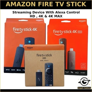 Amazon Fire TV Stick HD 4K Ultra Max Streaming Device + New Alexa Voice Control - Picture 1 of 8