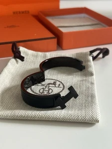Hermés Clic HH So Black Armband Schwarz Größe S - Bild 1 von 9
