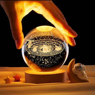 Lâmpada globo de neve sistema solar - Imagem 1 de 4