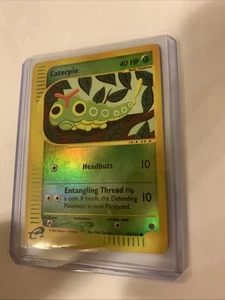 Caterpie 96/165 Reverse Holo 2002 Pokemon Expedition Vintage - Foto 1 di 4