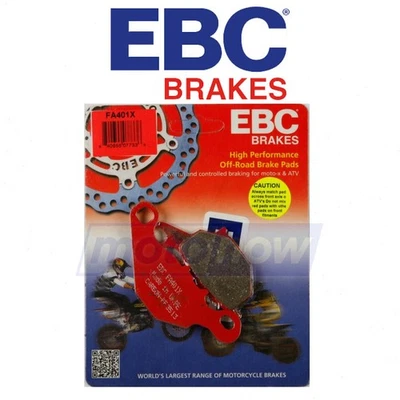 EBC Rear X Series Carbon Brake Pads for 2005-2012 Suzuki RM85L - Brake Brake cl — 第 1/4 张图片