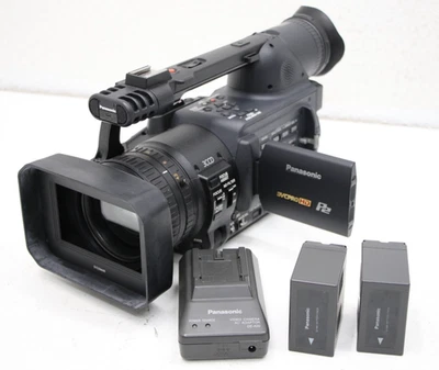 Panasonic AG-HVX200AP 3CCD P2/DVC PRO HD Camcorder 230 Hours - Image 1 of 4