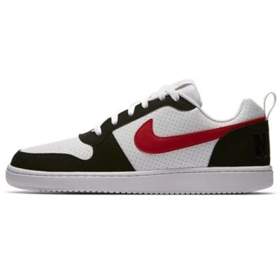 Nike Court Borough  Low 'White Black Red' 838937-102 - Image 1 of 4