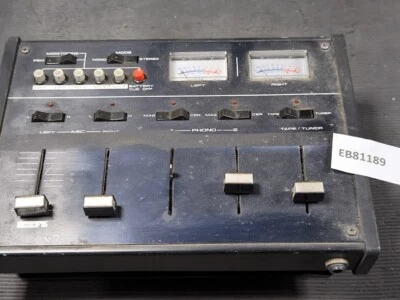 Mezclador De Audio Vintage - Funciona, Usado, Control De Sonido Clásico - Imagen 1 de 4