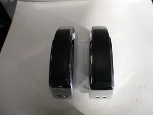 Porsche 911/912 1965-1972 Chrome Rear Bumper Guards with Rubber Pads USED PAIR - Picture 1 of 21