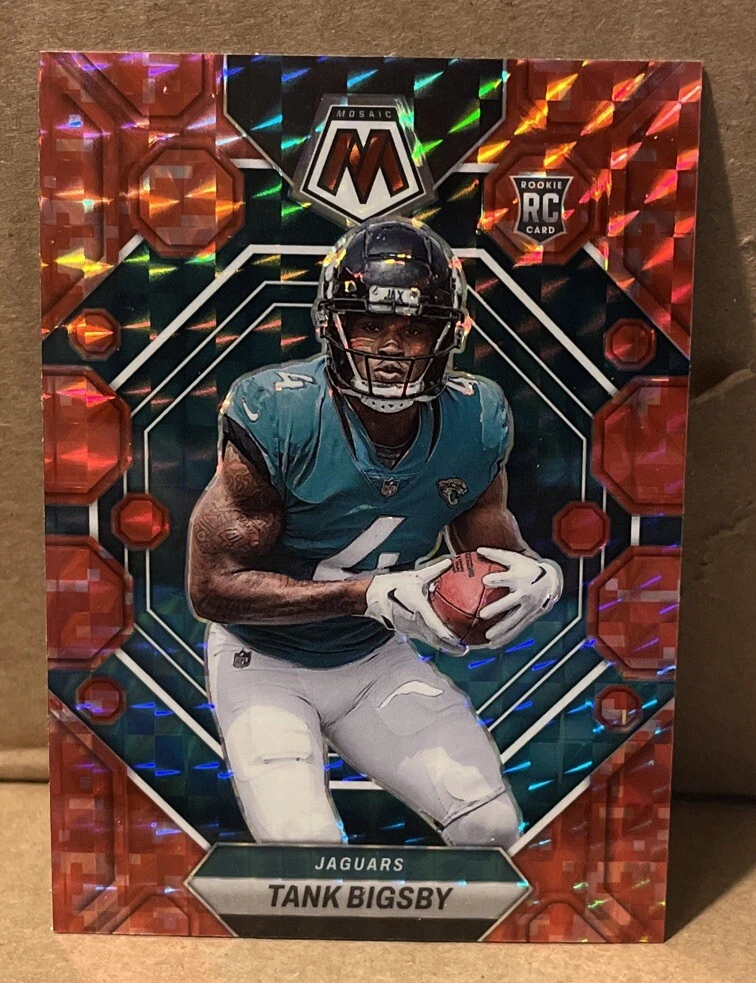 2023 Mosaic Camo Red Tank Bigsby Rookie Card #364