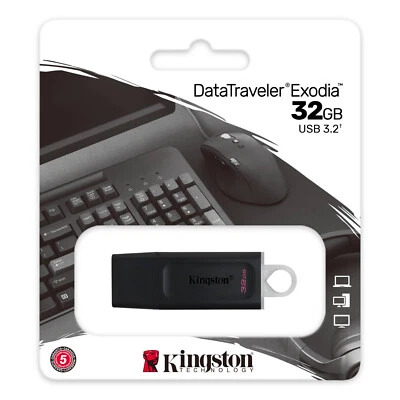 Clé USB 3.0 KINGSTON 32 Gb Go DataTraveler G4 : existe aussi en capacité 64 Giga