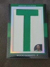 2008 Topps Letterman Patch Kevin Garnett #'d 3/5 LP-KG