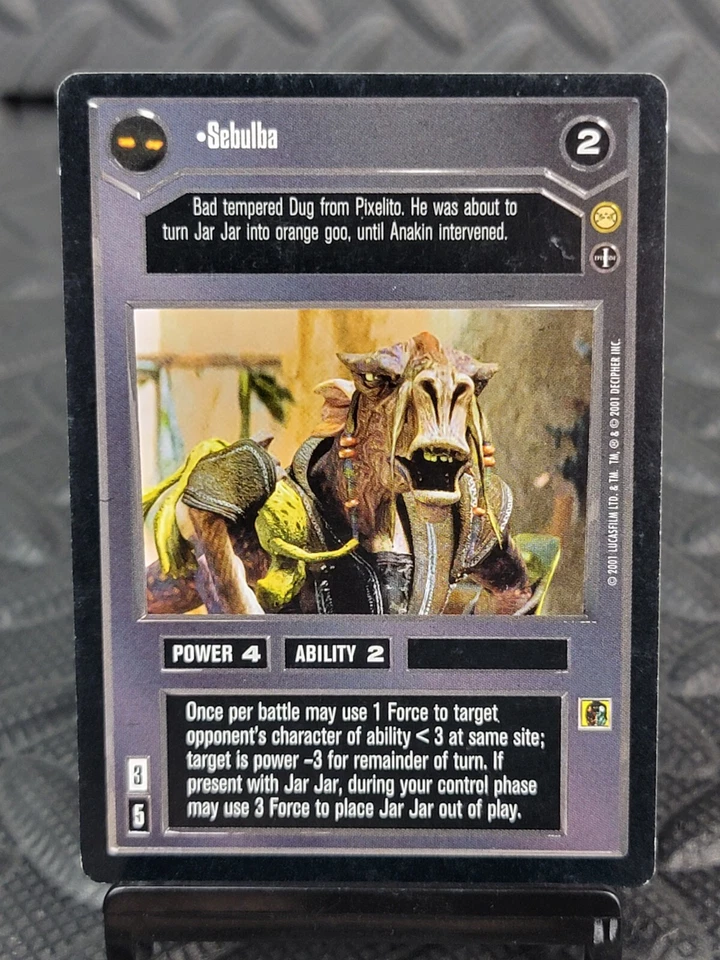 Star Wars CCG - Tatooine - Sebulba (AI) - MP - Image 1 of 1