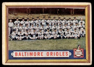 1957 Topps #251 Baltimore Orioles - Bild 1 von 2