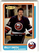 1986-87 O-Pee-Chee Billy Smith #228 New York Islanders