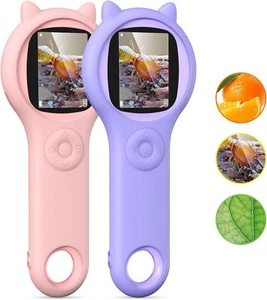 Pink and Purple Microscope for Kids-200X Portable Digital Mini Microscope- Your - Picture 1 of 5