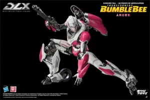 Threezero Transformers Bumblebee DLX Arcee Collectibles Action Figure New Stock - Picture 1 of 15