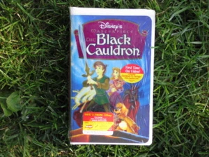 WALT DISNEY MASTERPIECE THE BLACK CAULDRON VHS NEW FACTORY SEALED - Picture 1 of 2