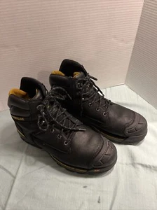 Caterpillar Men Outline Steel Toe Work Boot Boot Leather - Picture 1 of 12