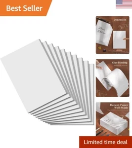 Small Memo Pads 4x6 - 10 Pads, 500 Sheets - Blank Note Pads for Office & School - Picture 1 of 9