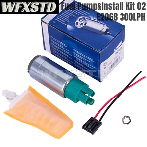 Fuel Pump & Install Kit 02 E2068 300LPH Bosch OEM REPLACEMENT New - Picture 1 of 9