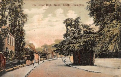 Tarjeta Postal Leics - Castillo Donnington - "The Cider " - High Street - 1907 - Imagen 1 de 2