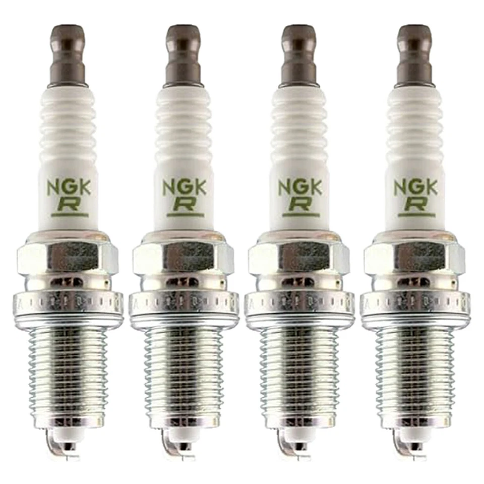 NGK Standard Spark Plug Set 4 Pieces For Peugeot 405 - Image 1 of 1
