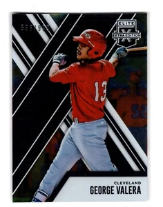 GEORGE VALERA 2017 Panini Elite Extra Edition Baseball #/999 - Picture 1 of 3