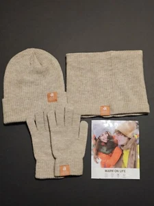 Wintermütze, Handschuhe, weicher Nackenwärmer Limited Edition 3er Pack - Bild 1 von 7