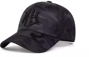 Nueva gorra de béisbol negra New York NY camuflada gorra deportiva camuflaje NYC - Imagen 1 de 4