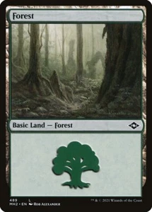 10x FOREST Basic land (mixed art) - NM - Modern Horizons 2 - SPARROW MAGIC mtg - Picture 1 of 2