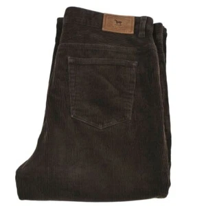 Ralph Lauren Corduroy Pants Women's Size 8 Dark Brown Straight Leg Relaxed Fit - Bild 1 von 9
