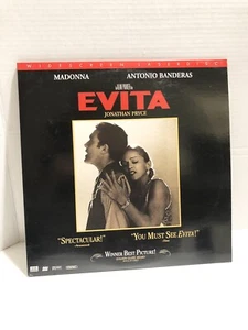 Evita Widescreen Laserdisc LD Madonna / Antonio Banderas - Picture 1 of 2