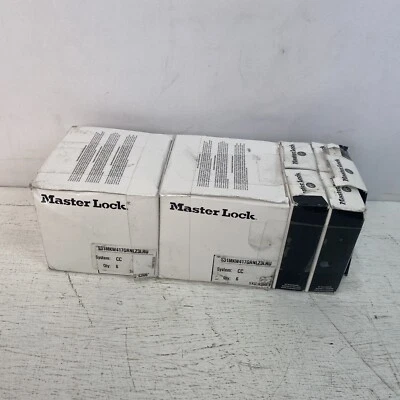 15 Locks - MASTER LOCK S31 417 GRN Lockout Padlock,KD,Green,1-7/8"H, In Russian - Image 1 of 4