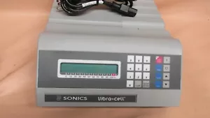 Sonics vibracell ultrasonic liquid processor vcx130 130w 20khz no probe - Picture 1 of 8