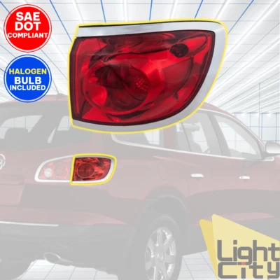 For 2008-2012 Buick Enclave Passenger Side Outer Halogen Tail Light With Bulb RH - Image 1 of 4