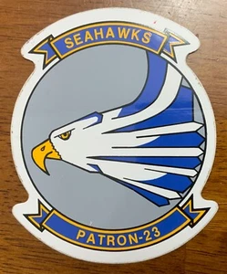 USN Navy Seahawks VP-23 Patrol Squadron Twenty-three Patron 23 Sticker - Picture 1 of 2