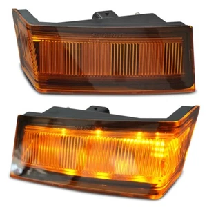 FV Pair Turn Signal Light Foot Step Lamp Freightliner Cascadia 2018-up Amber LED - Bild 1 von 7