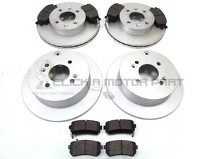 FRONT AND REAR BRAKE DISCS & PADS SET NEW FOR HYUNDAI i20 1.4 + 1.4 CRDi 09-13 - Picture 1 of 2